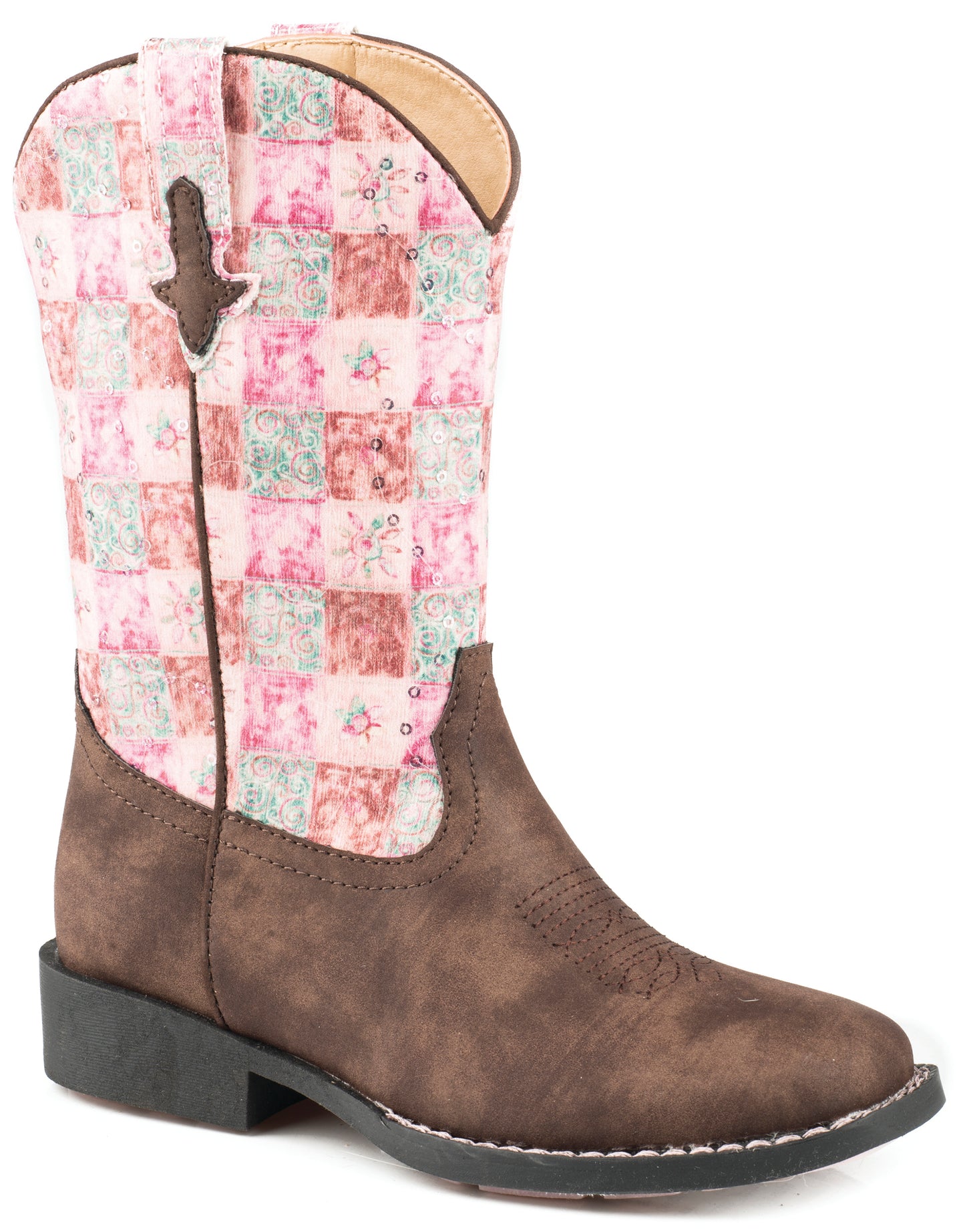 LITTLE KIDS FLORAL SHINE BOOT