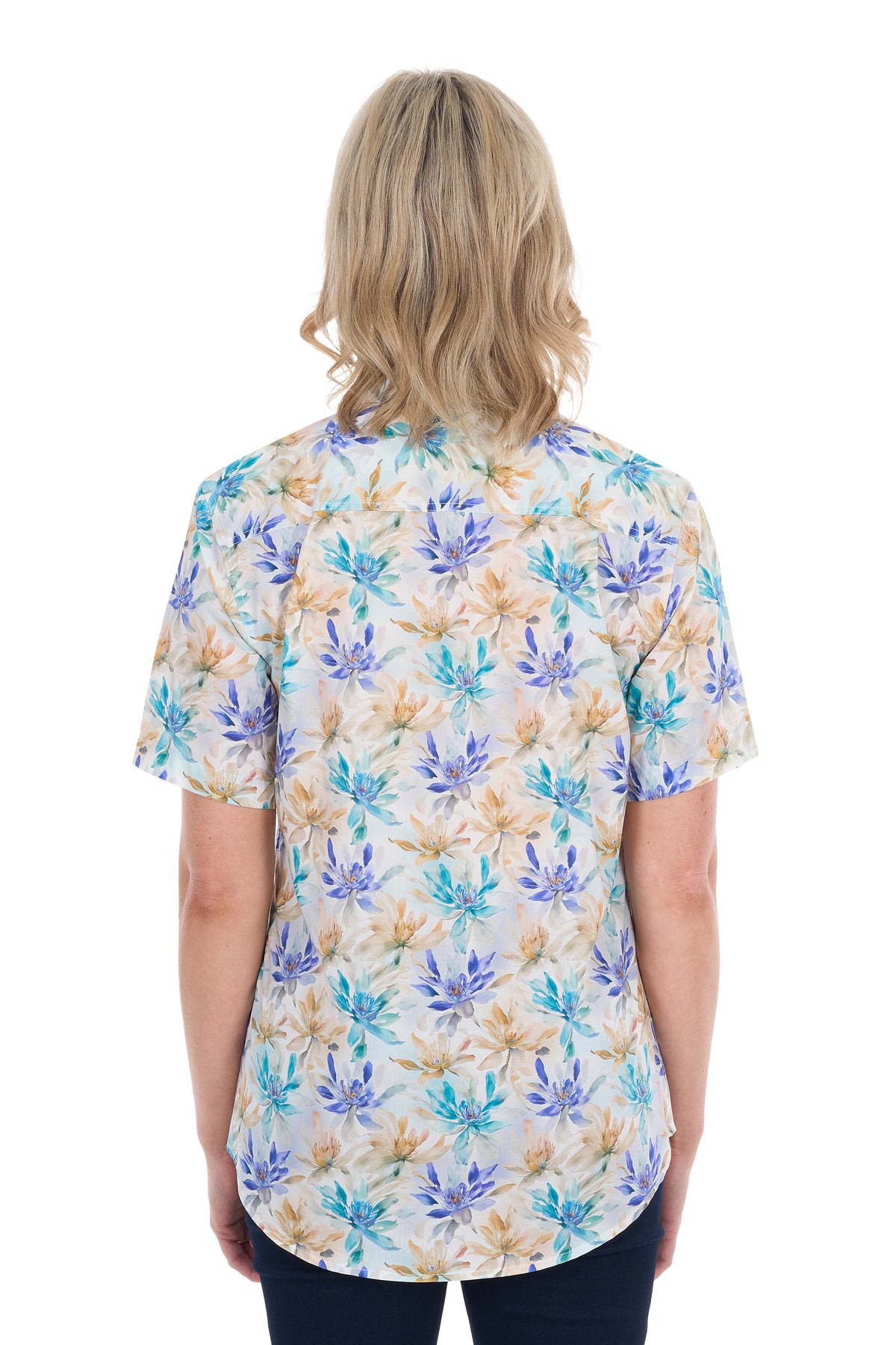 MEADOW 1/2 PLACKET SS SHIRT