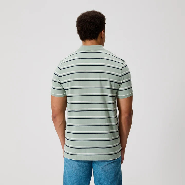 YARN DYE STRIPE POLO