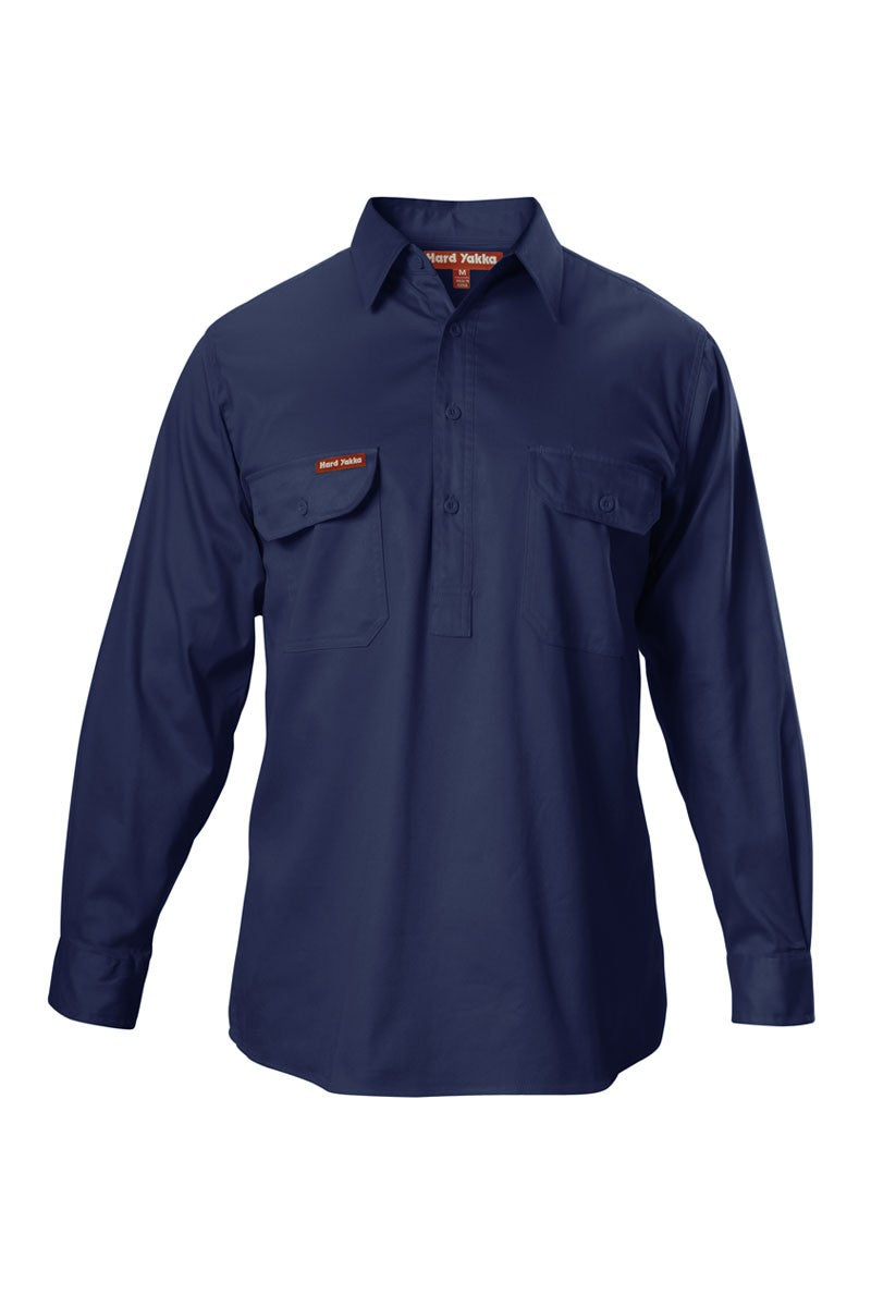 COTTON DRILL LS CF SHIRT