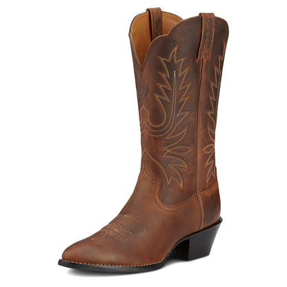 WOMENS HERITAGE WESTERN R TOE BOOT