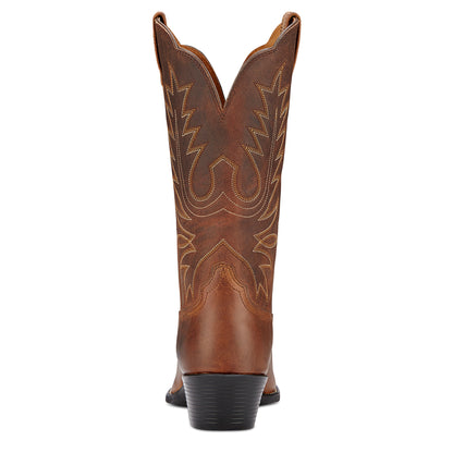 WOMENS HERITAGE WESTERN R TOE BOOT