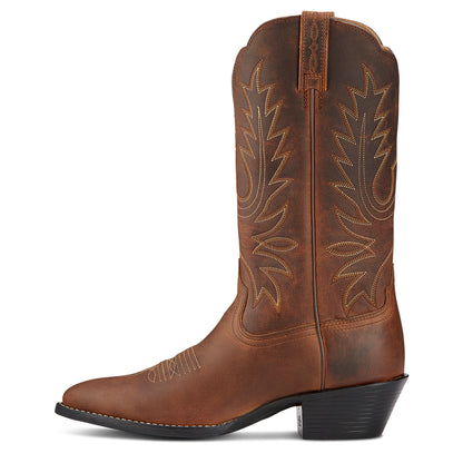 WOMENS HERITAGE WESTERN R TOE BOOT
