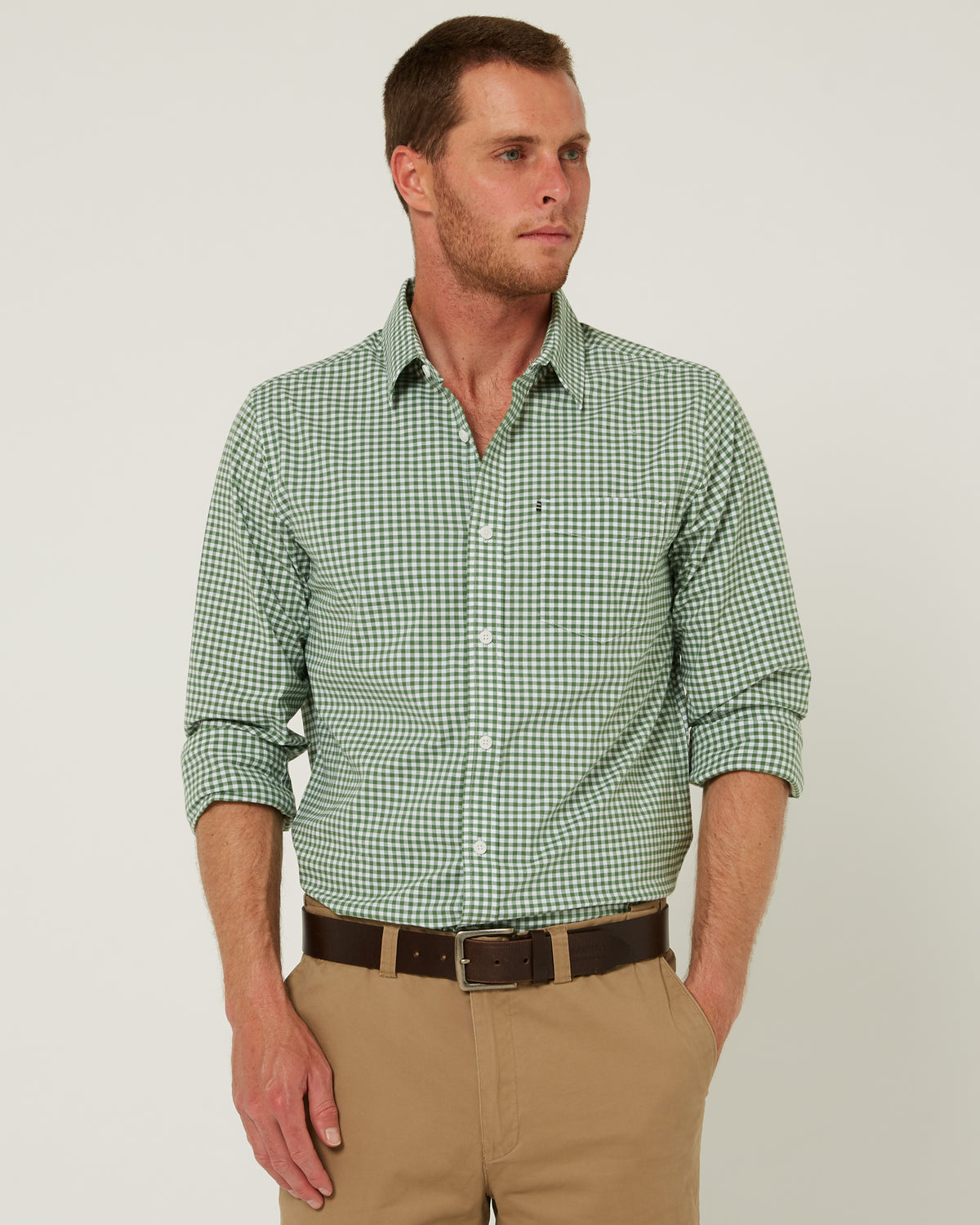 LS GINGHAM SHIRT