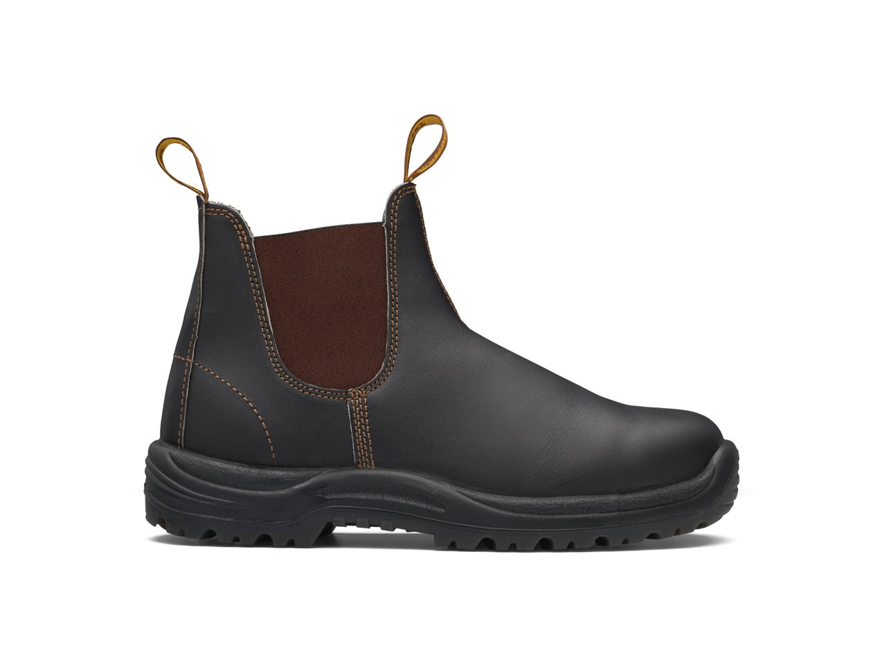 BLUNDSTONE 172 SAFETY BROWN E/S BOOT