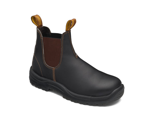 BLUNDSTONE 172 SAFETY BROWN E/S BOOT