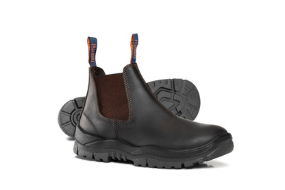 MONGREL SAFETY CLARET E/S BOOT