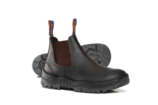 MONGREL SAFETY CLARET E/S BOOT