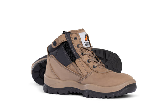 STONE ZIPSIDER BOOT