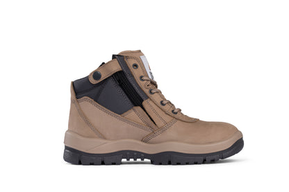 STONE ZIPSIDER BOOT