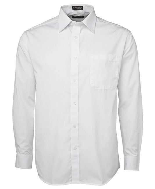 JBS L/S WHITE POPLIN SHIRT