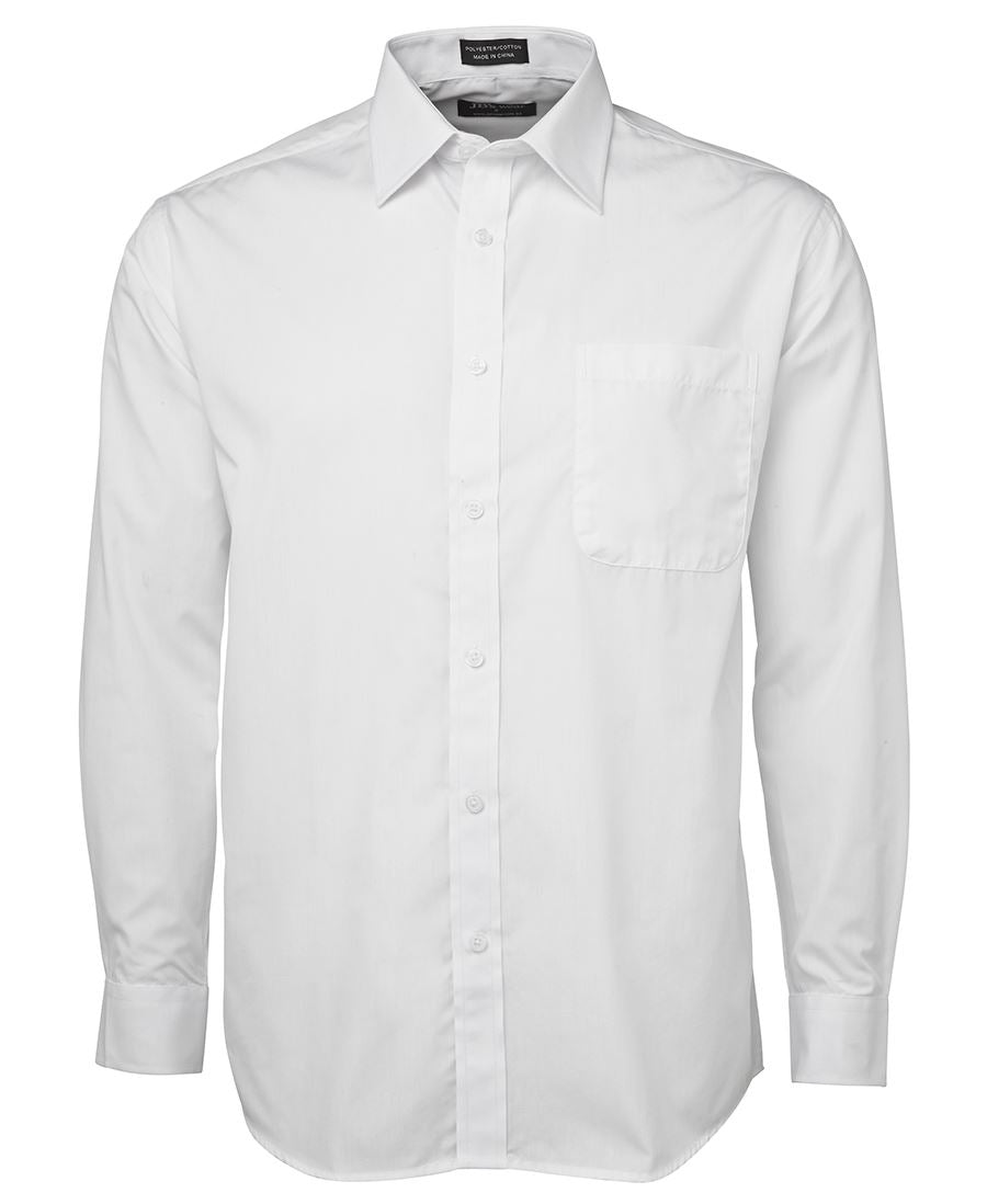 JBS L/S WHITE POPLIN SHIRT