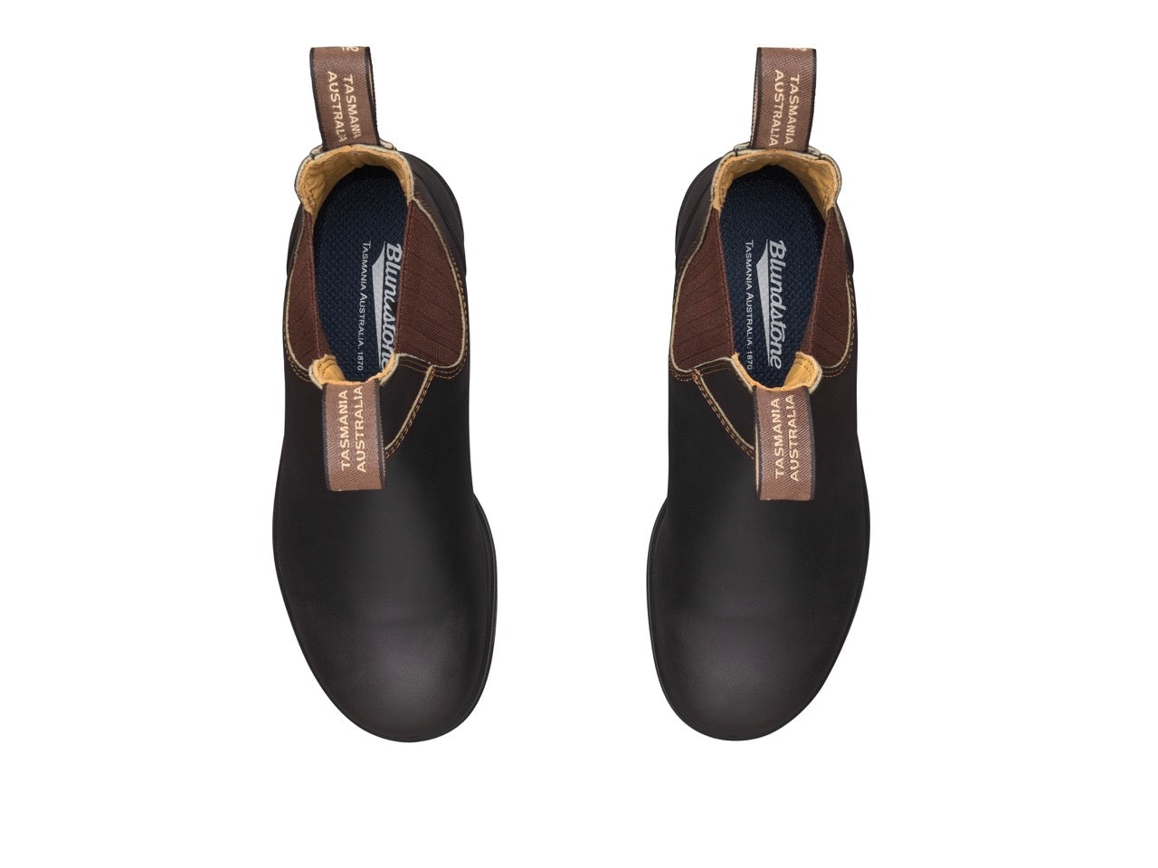 BLUNDSTONE 600 NON SAFETY BROWN E/S BOOT
