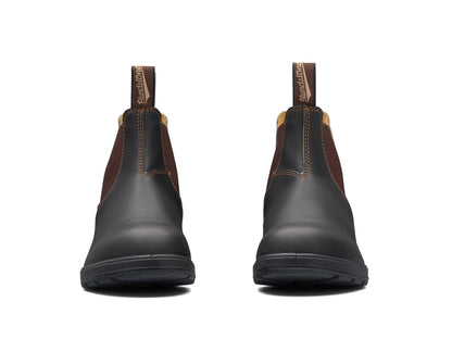 BLUNDSTONE 600 NON SAFETY BROWN E/S BOOT