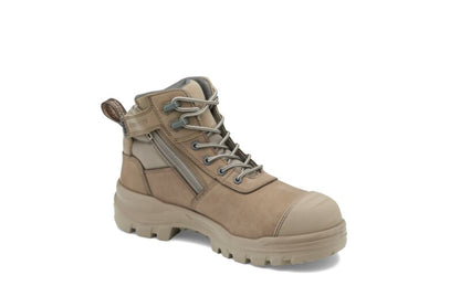 BLUNDSTONE 8553 ROTOFLEX SAFETY 5" ZIP LACE UP BOOT