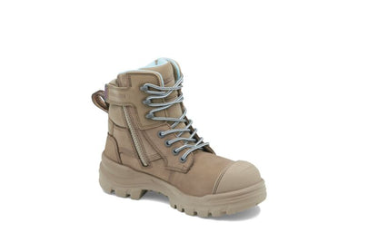 BLUNDSTONE 8863 ROTOFLEX SAFETY 6" ZIP LACE UP BOOT