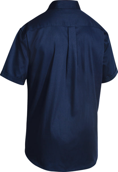 SHORT SLEEVE OPEN FRONT WORK SHIRT