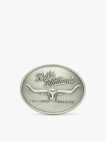 RMW SILVER LOGO BUCKLE