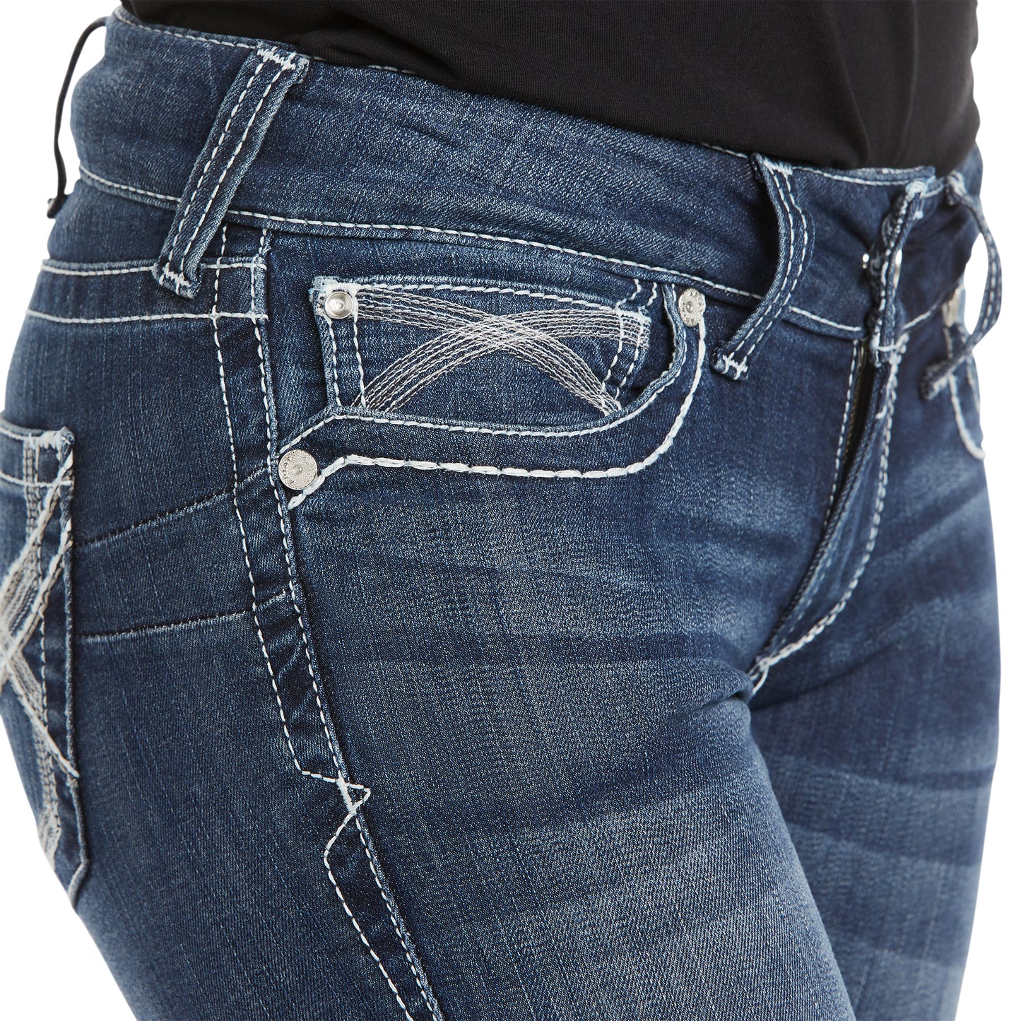 R.E.A.L MID RISE STRAIGHT JEAN