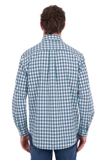 RIVER 1/2 PLACKET LS SHIRT