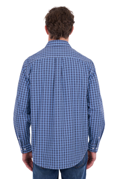 WYATT 1/2 PLACKET LS SHIRT