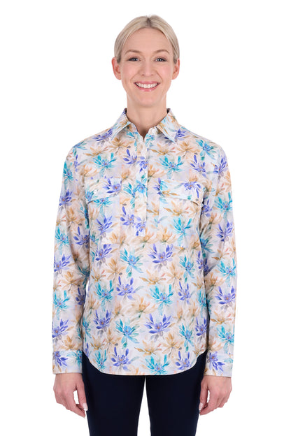 MEADOW 1/2 PLACKET LS SHIRT
