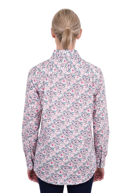 JOYCE 1/2 PLACKET LS SHIRT