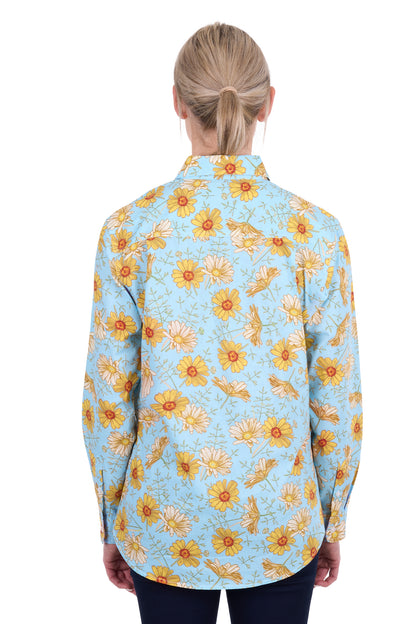 SUNDAY 1/2 PLACKET LS SHIRT