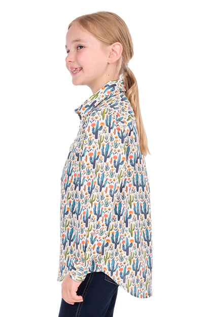 ALBA 1/2 PLACKET LS SHIRT