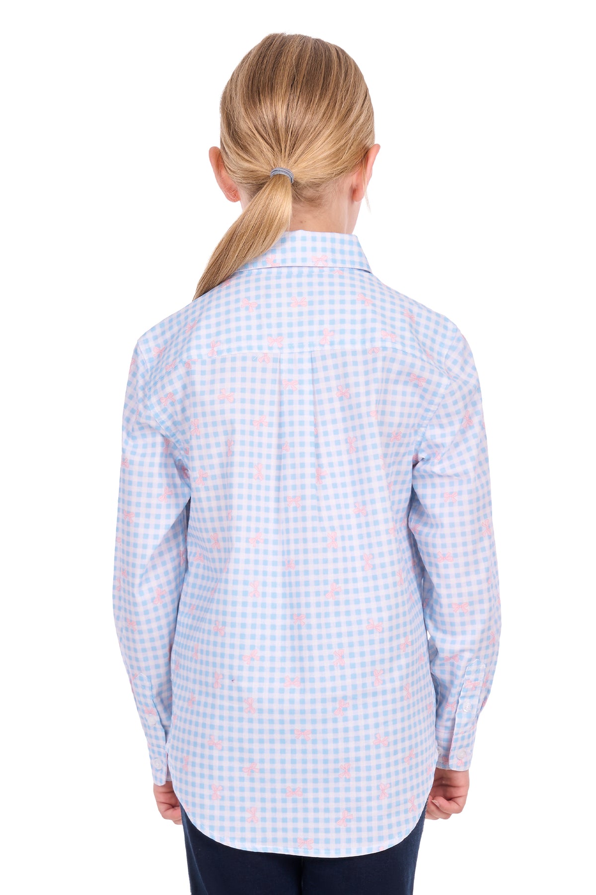 LILLIA 1/2 PLACKET LS SHIRT
