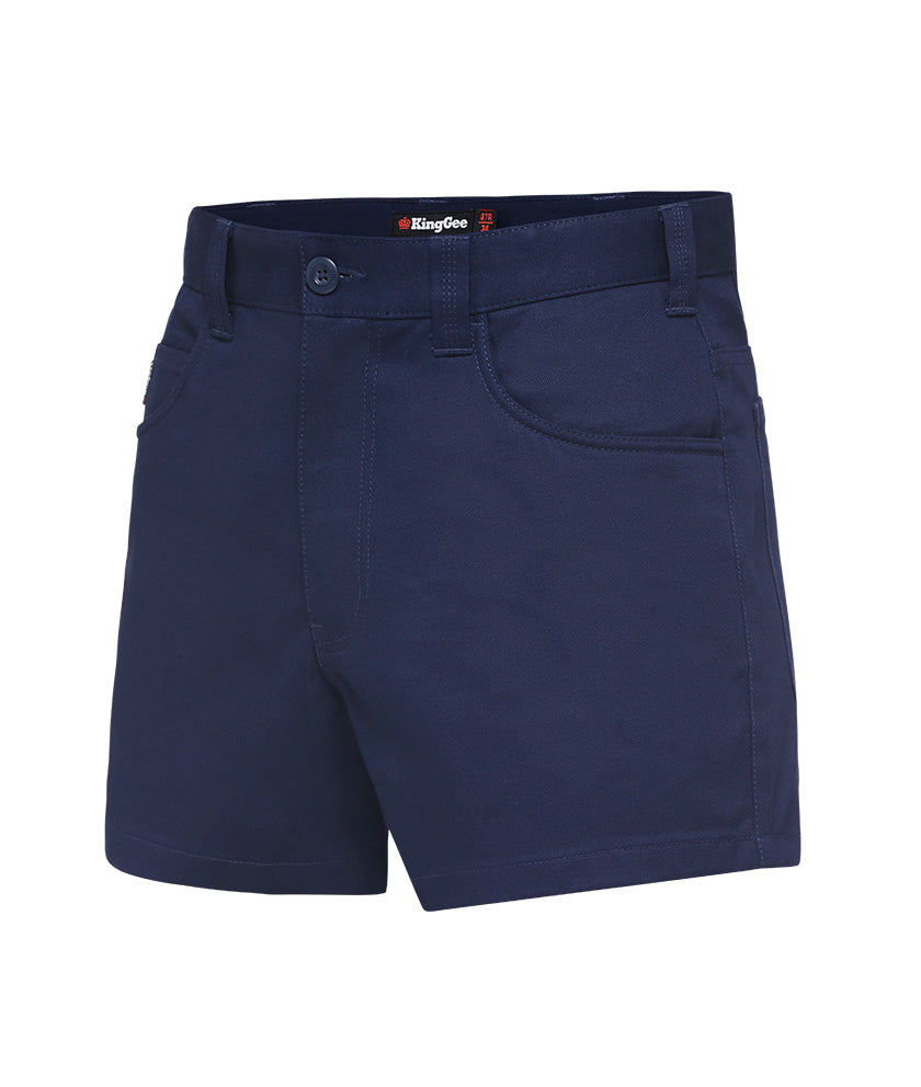 JEAN TOP DRILL SHORTS