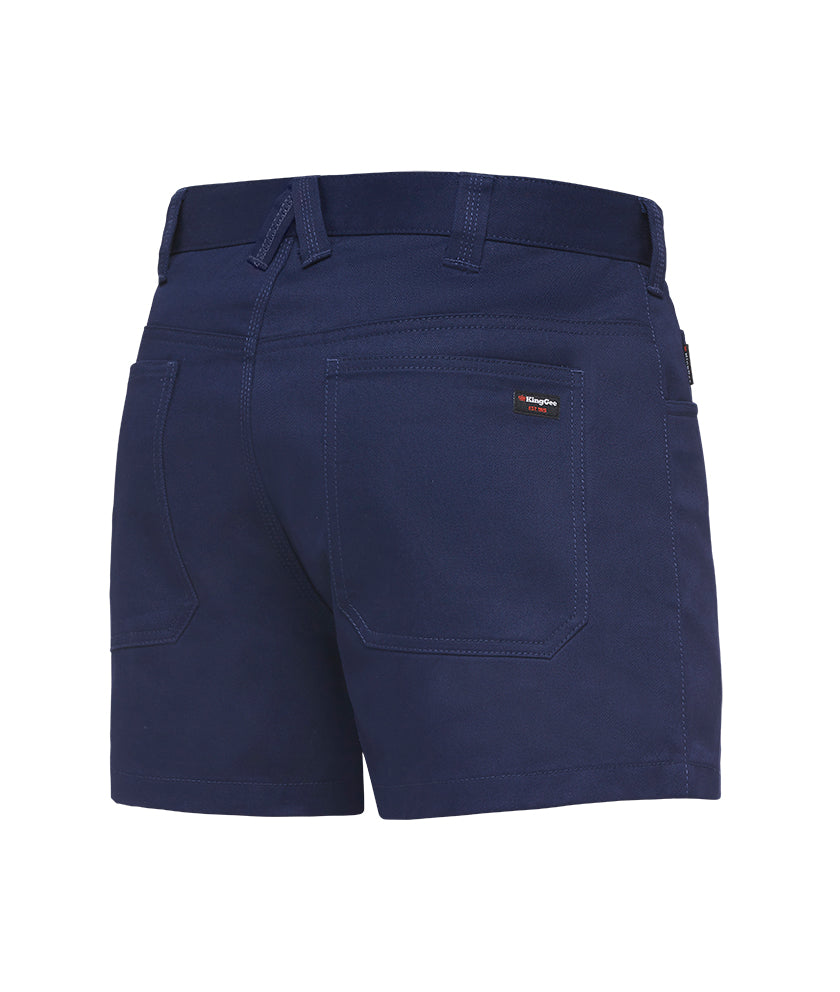 JEAN TOP DRILL SHORTS