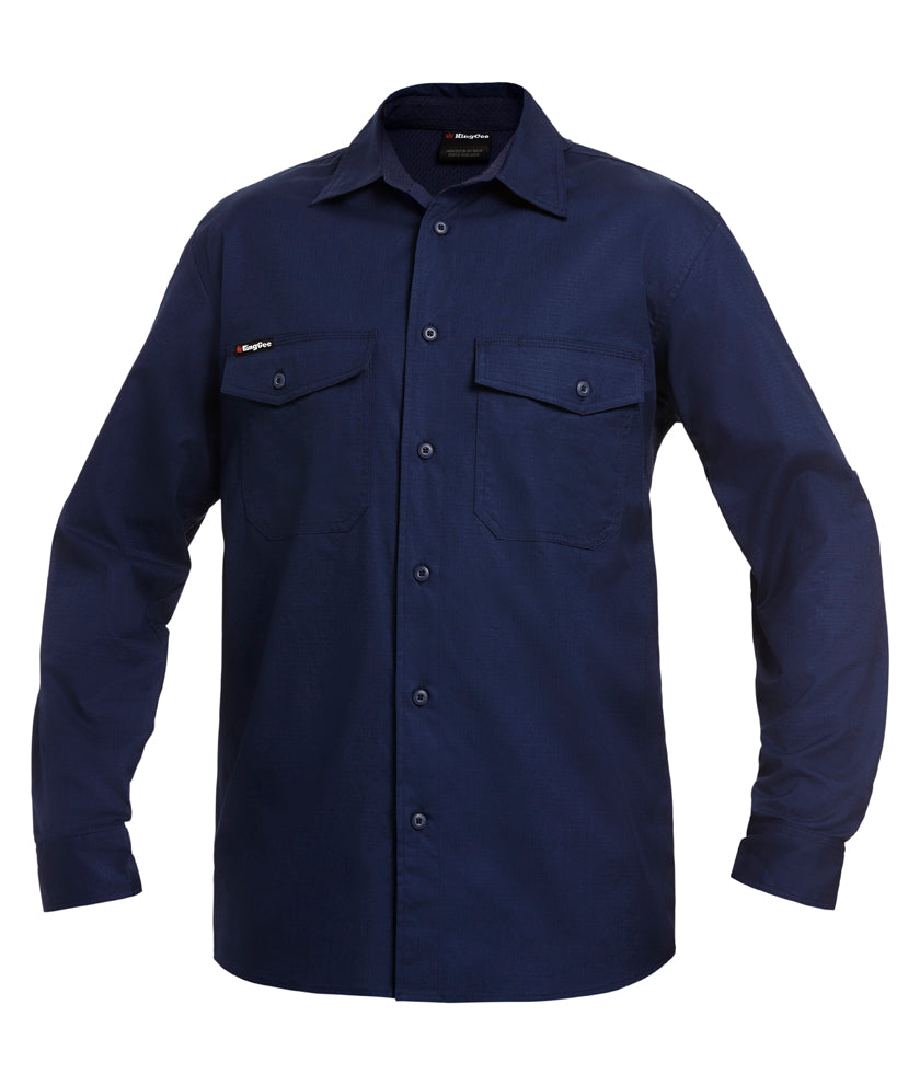 KING GEE WORKCOOL 2 L/S O/F SHIRT
