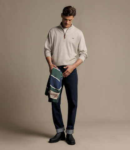 ERNEST 1/4 ZIP KNIT
