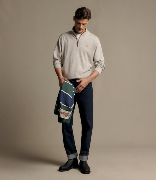 ERNEST 1/4 ZIP KNIT