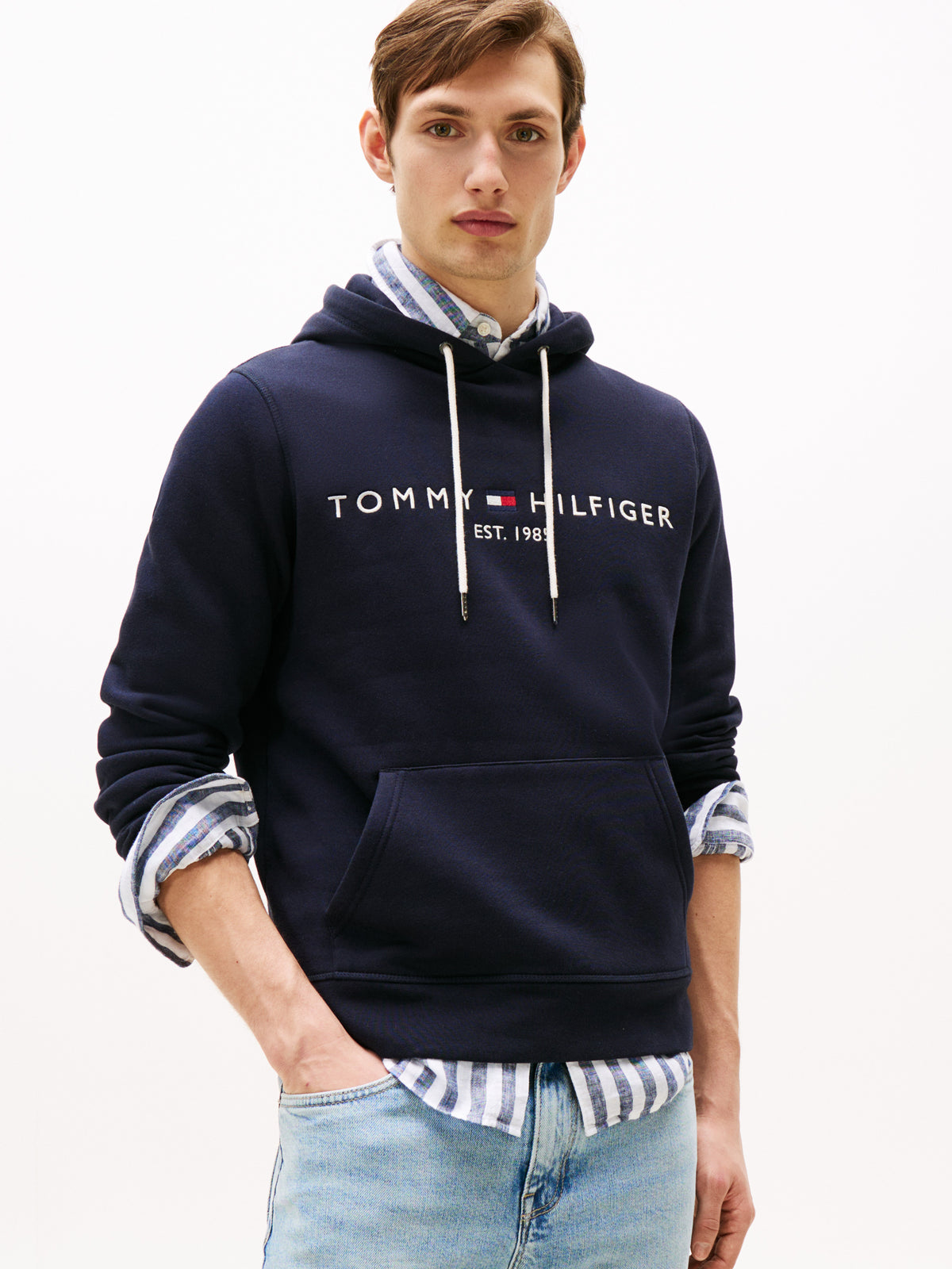 TOMMY LOGO HOODIE