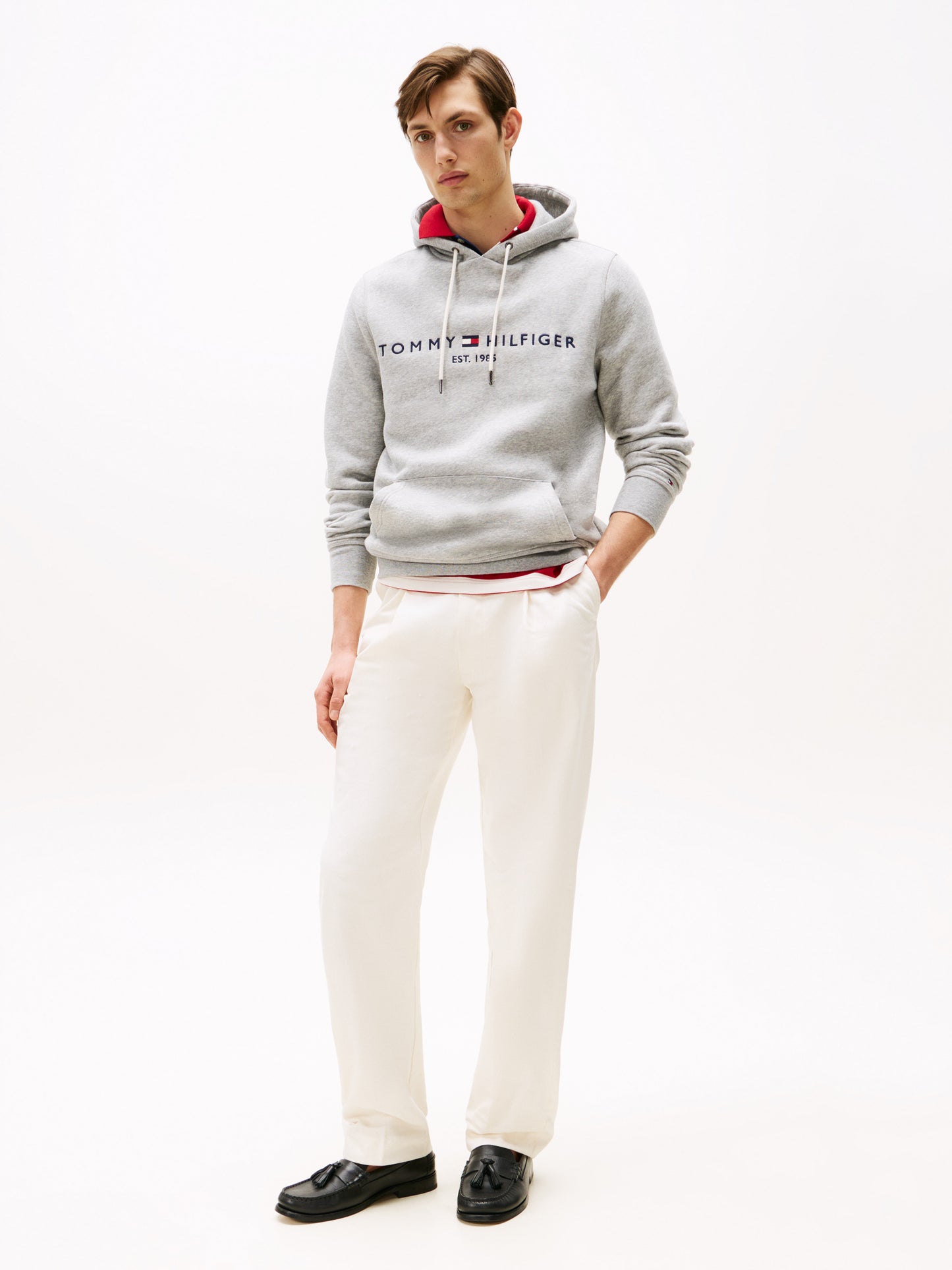 TOMMY LOGO HOODIE