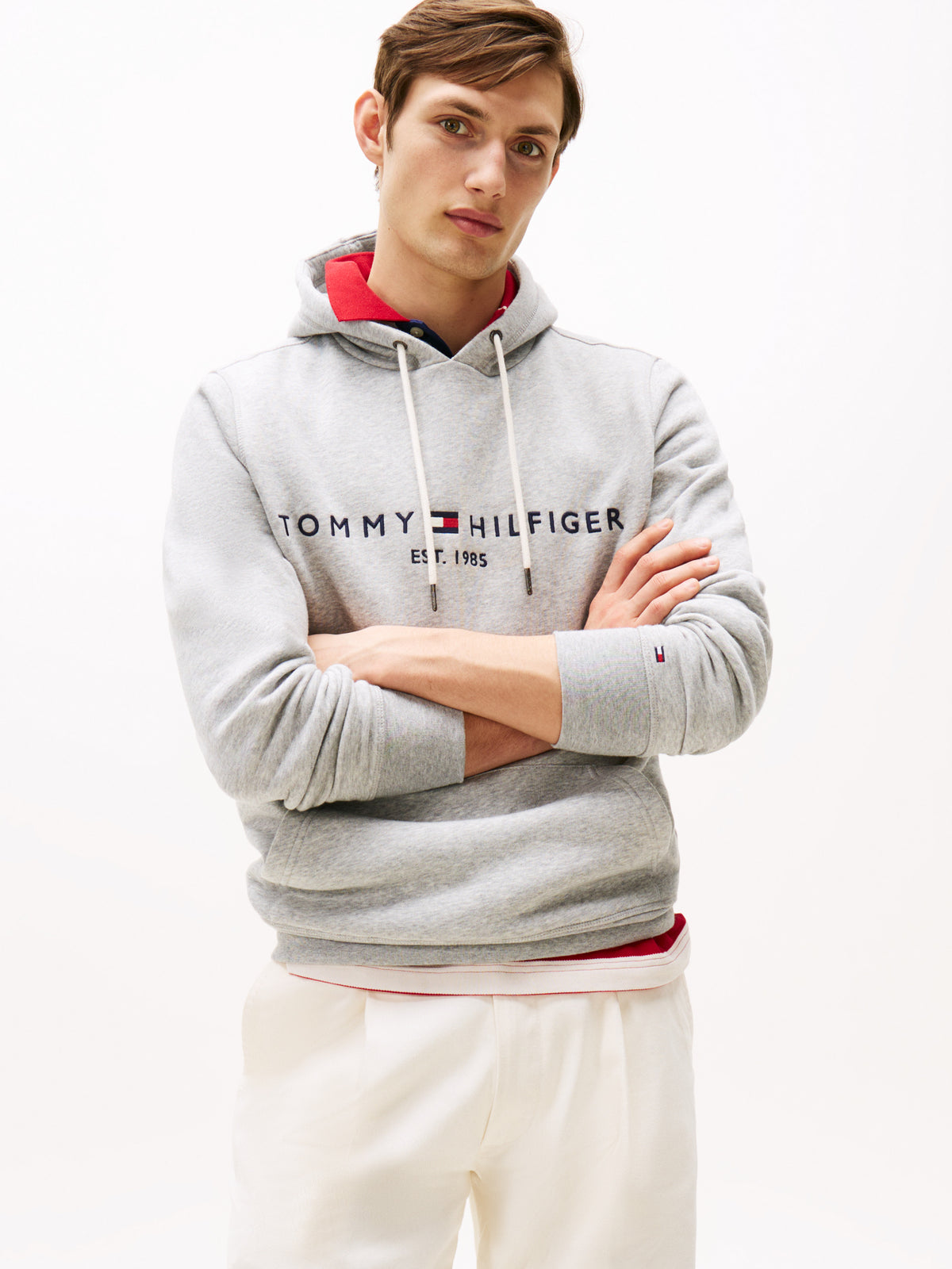 TOMMY LOGO HOODIE