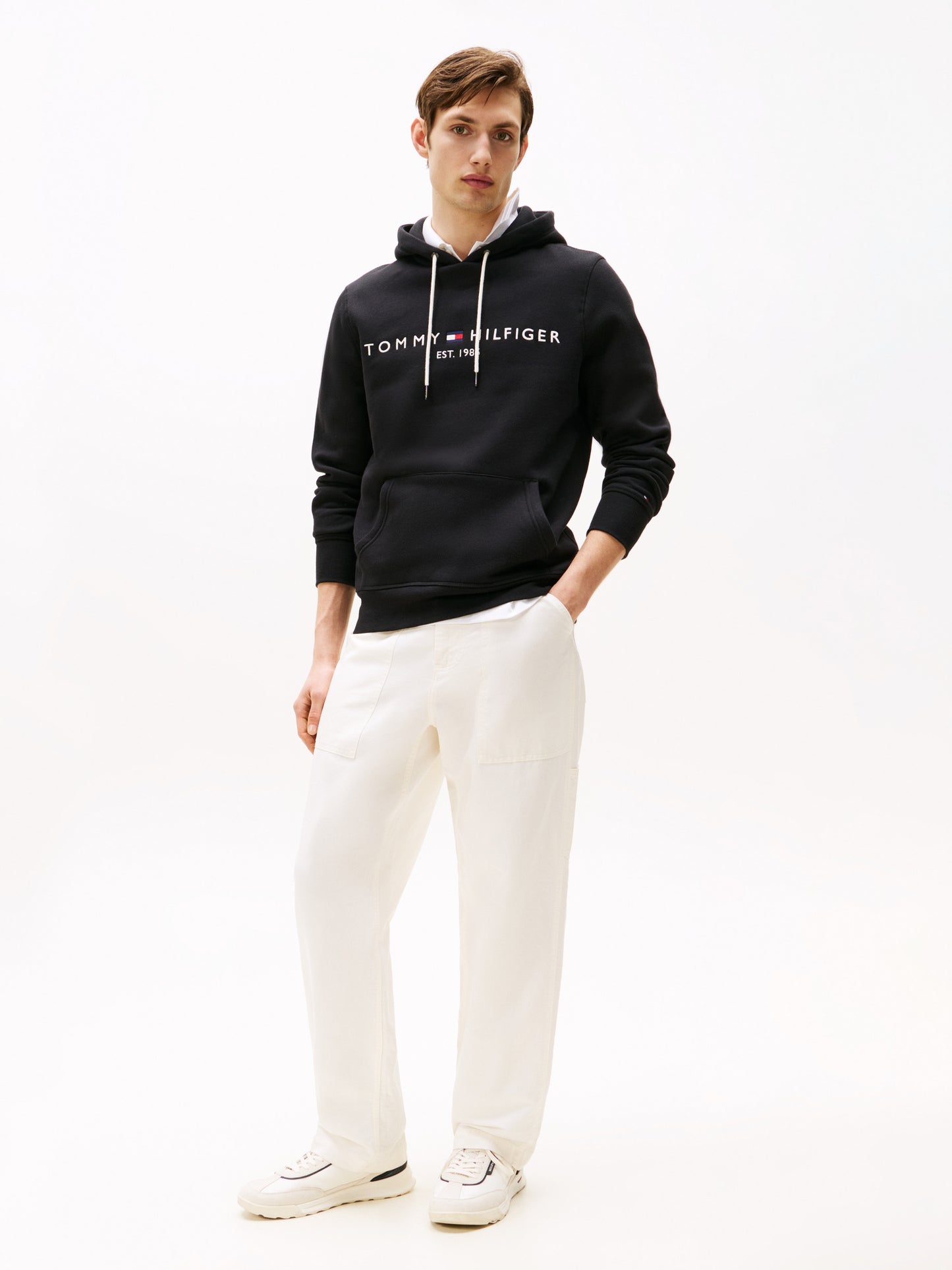TOMMY LOGO HOODIE