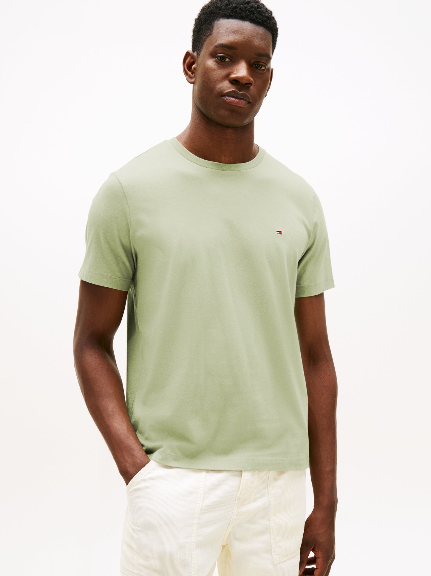 ESS SEASONAL REG SOLID TEE