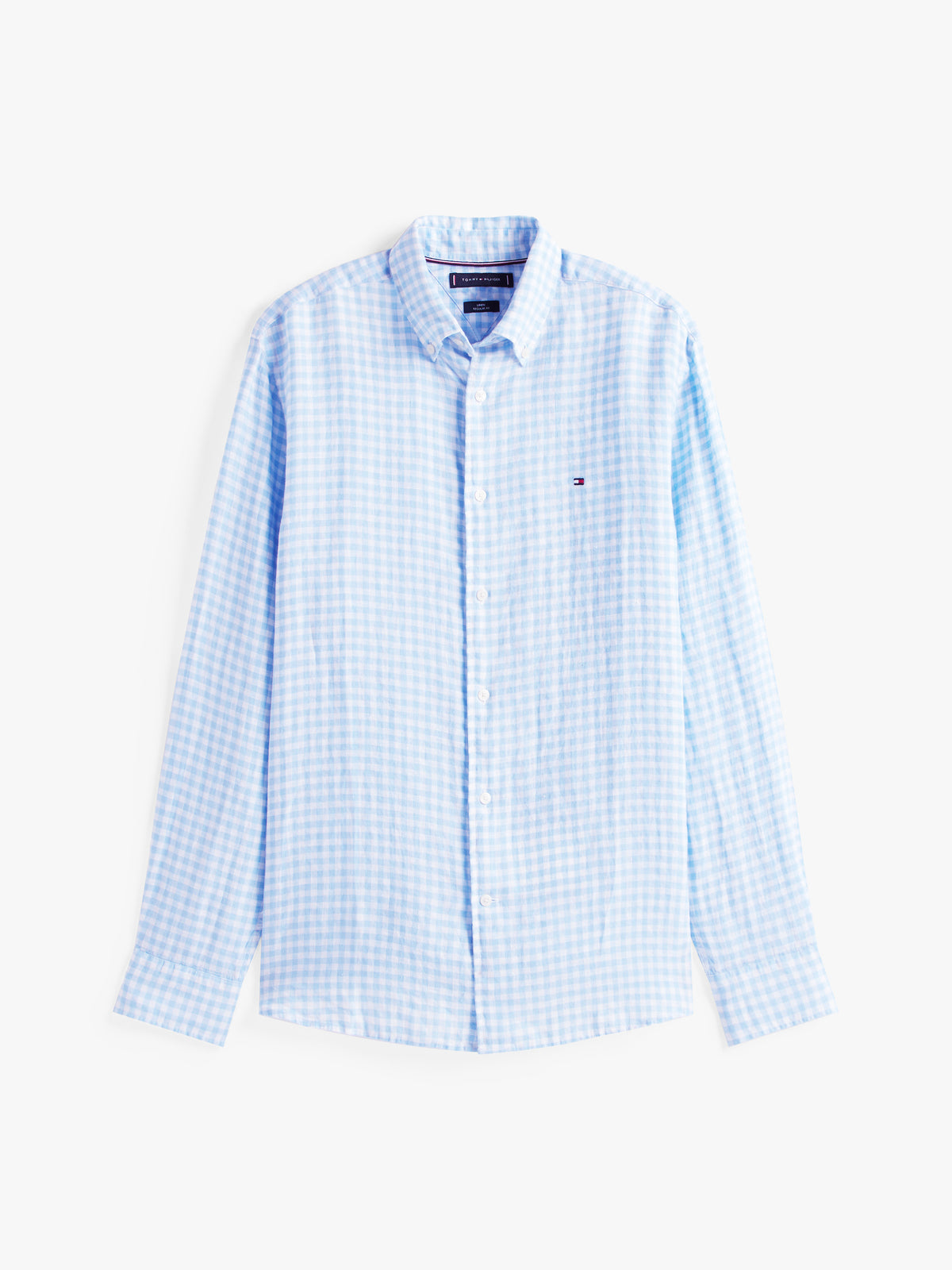 LINEN GINGHAM SHIRT
