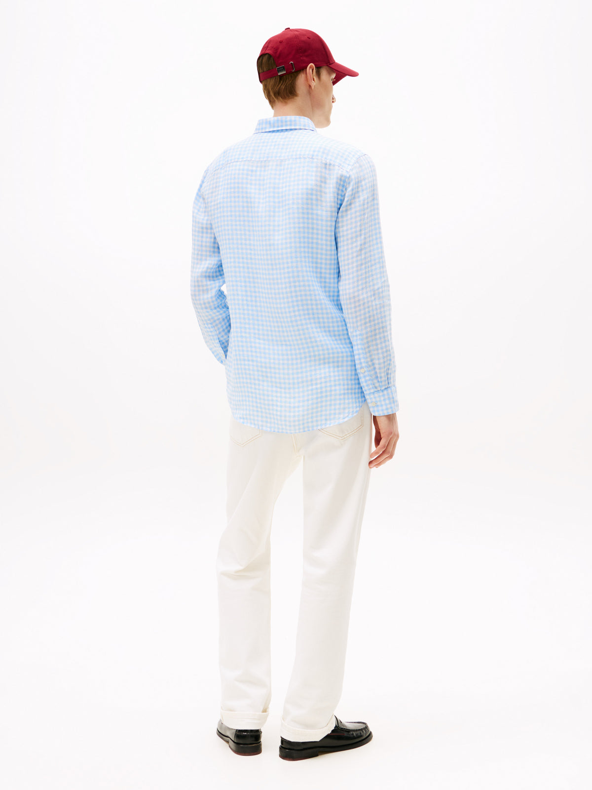 LINEN GINGHAM SHIRT