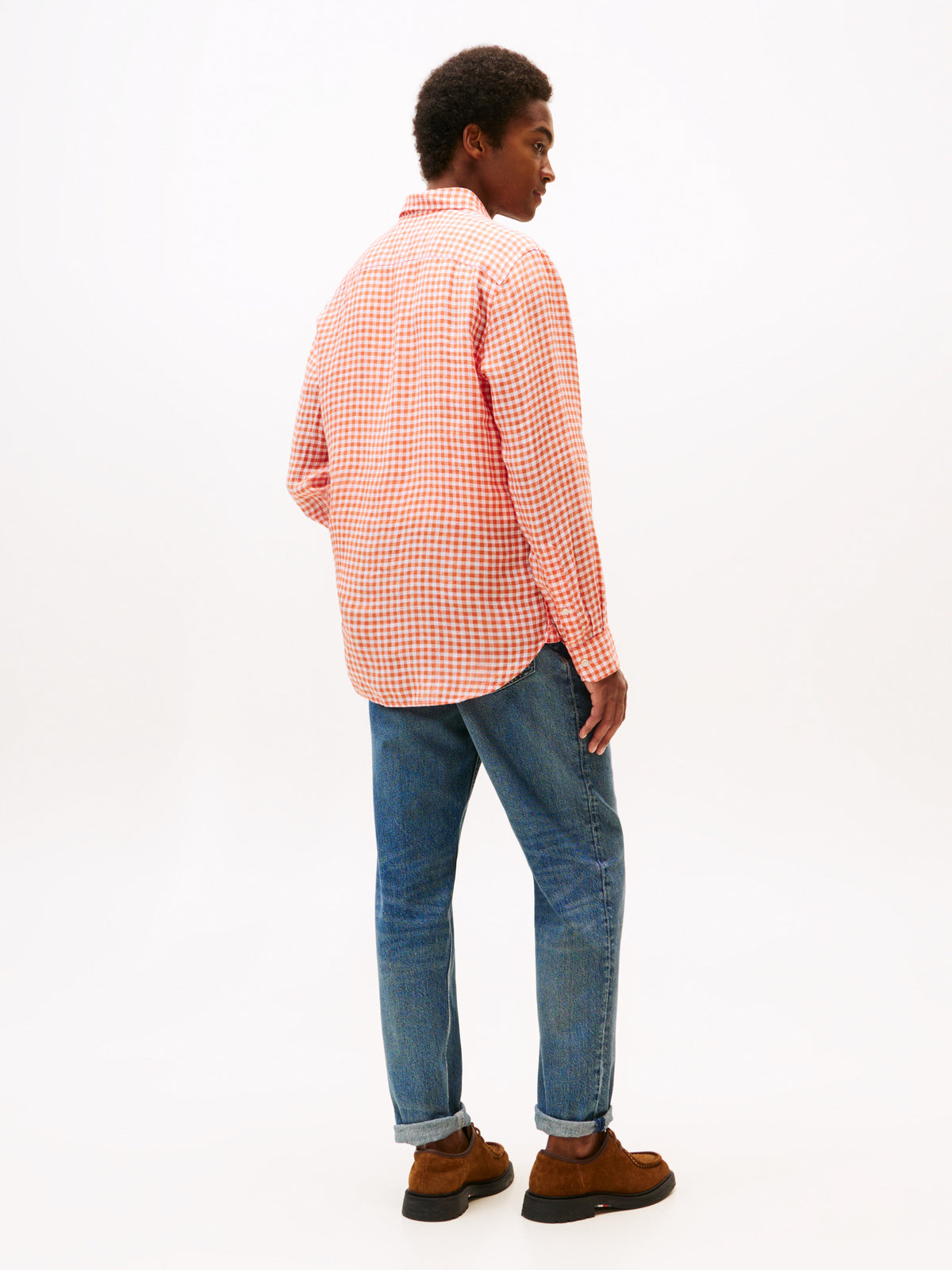 LINEN GINGHAM SHIRT