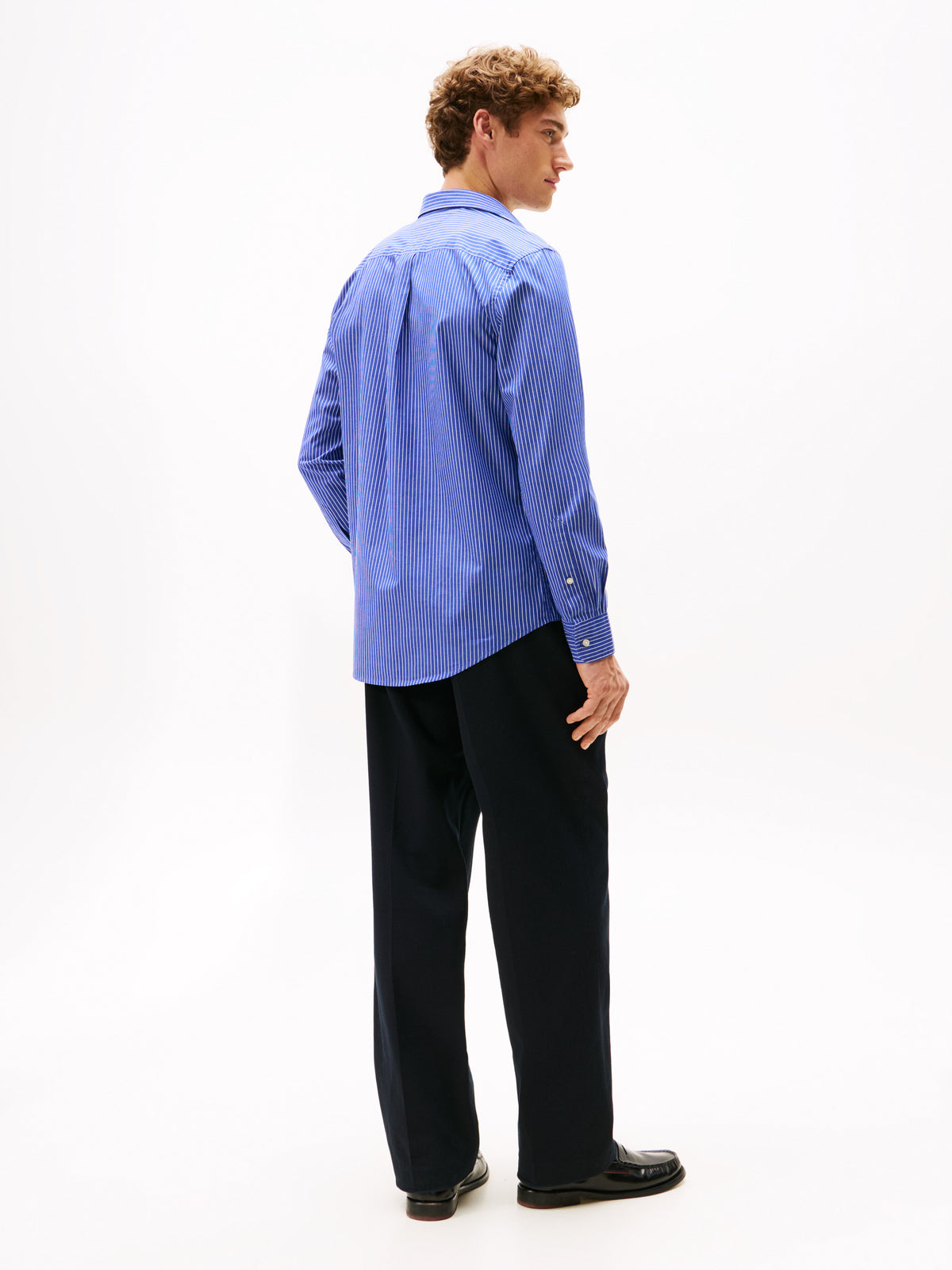 HAIRLIN POPLIN SHIRT