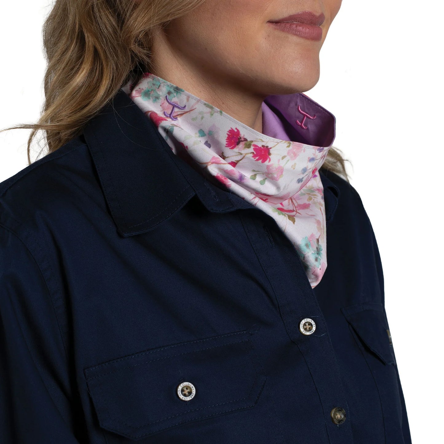 CARLEE DOUBLE SIDED SCARF
