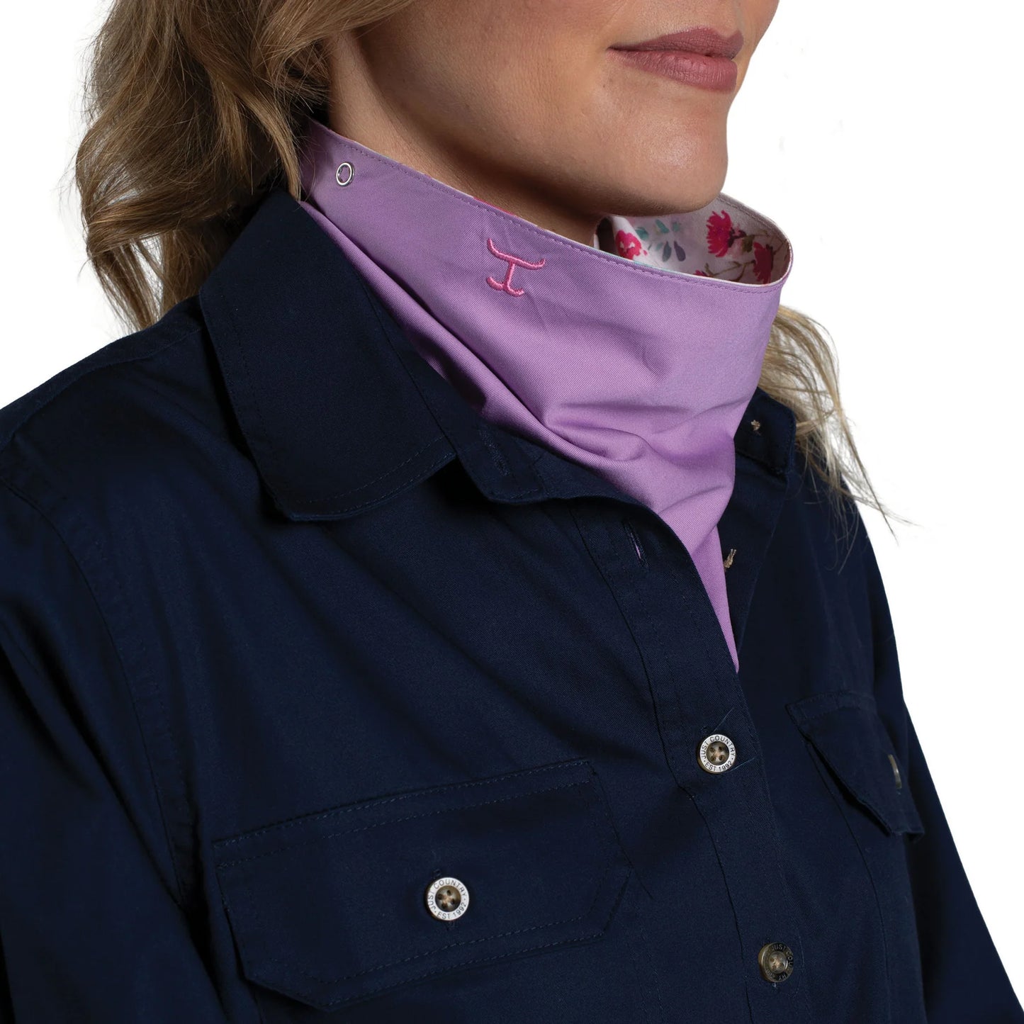 CARLEE DOUBLE SIDED SCARF
