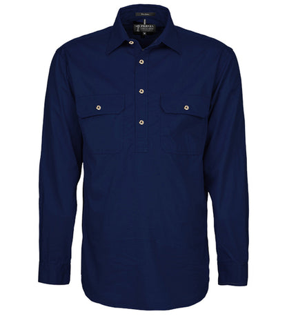 PILBARA CLOSED FRONT LS SHIRT