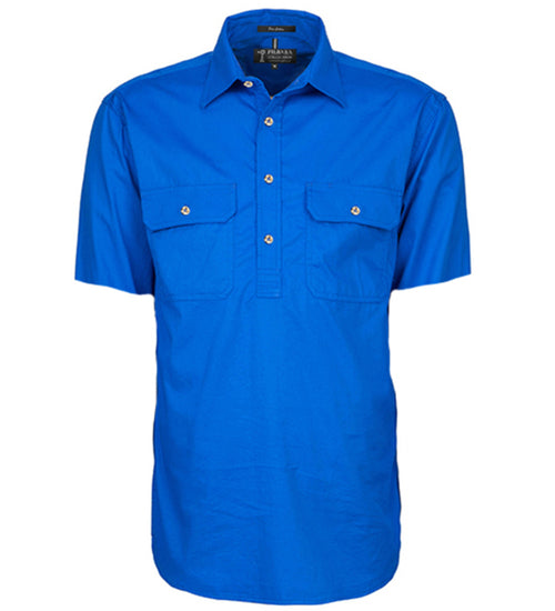 PILBARA CLOSED FRONT SS SHIRT