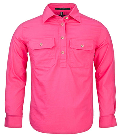 KIDS RITEMATE PILBARA WORK SHIRT