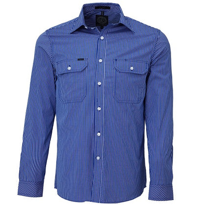 DUAL POCKET LS SHIRT